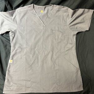 Carhartt medium unisex, scrub shirt in color grey